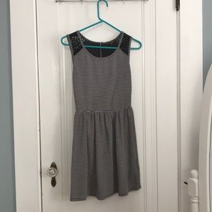 Short striped dress